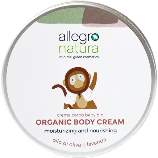 Krem organik hidratues trupi per foshnja dhe fëmijë Allegro Natura 150 ml