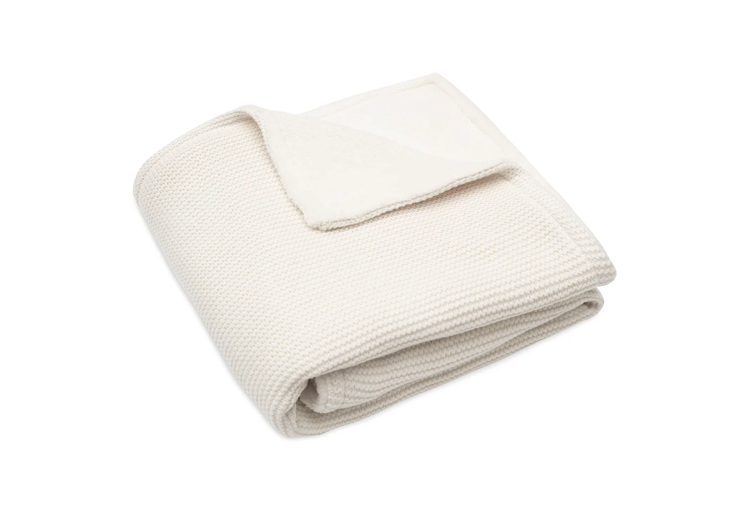 Batanije (75x100 cm) Basic Knit Ivory - Jollein