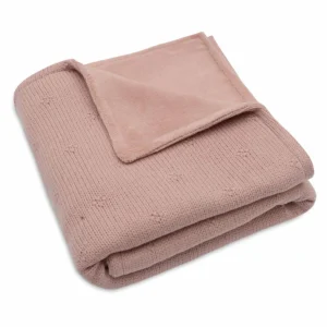 Batanije velvet Cosy Knit Wild Rose - Jollein