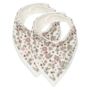 Set me 2 gushore Jollein  Bandana Retro Flowers