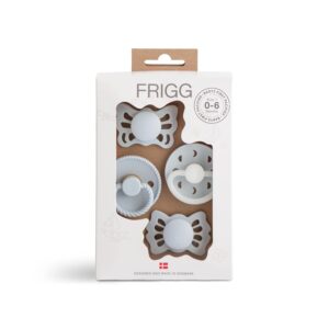 FRIGG Baby's First pacifier Moonlight sailing  (Powder Blue) 0-6 months