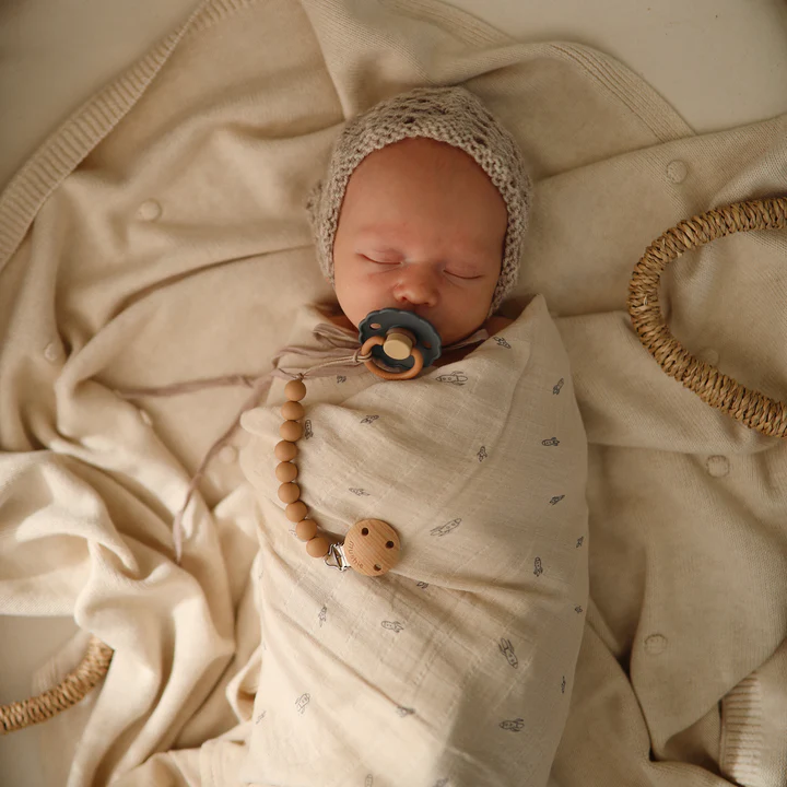 Napa Muslin Swaddle 120x120 cm - Mushie - Image 19