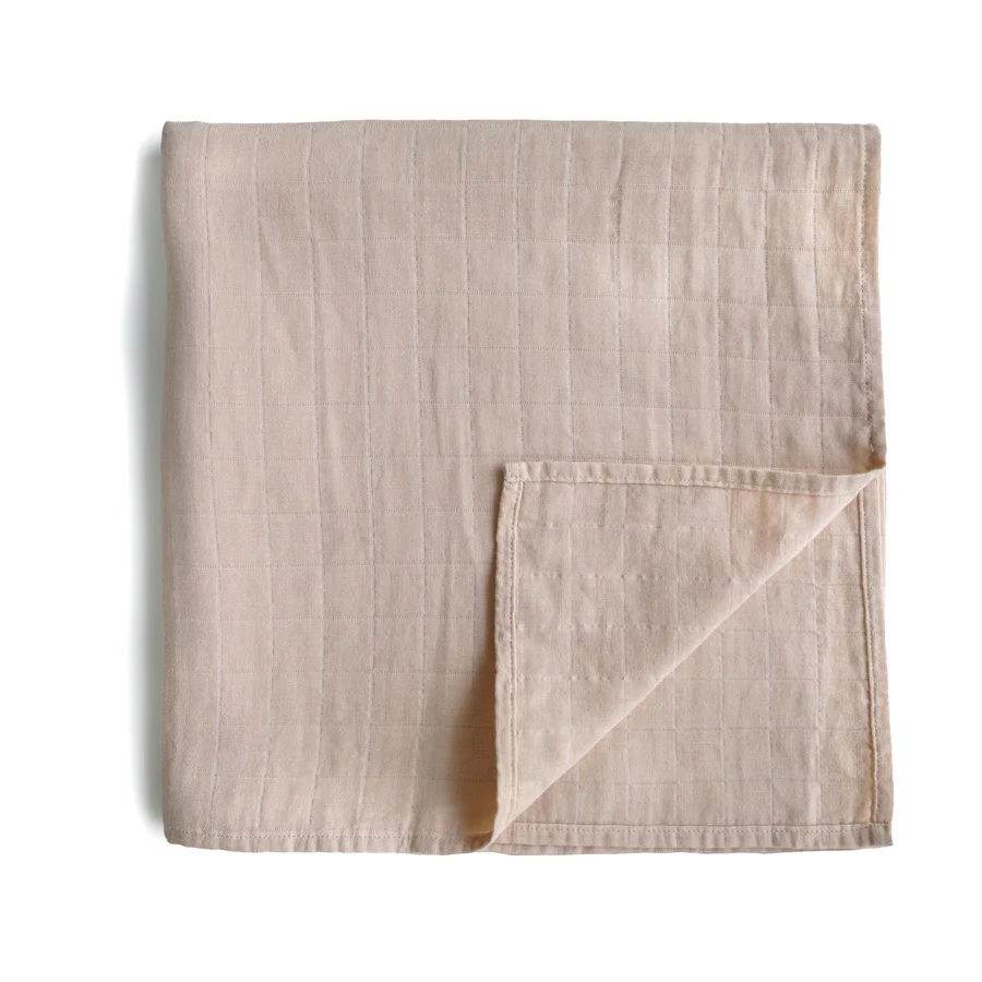Napa Muslin Swaddle 120x120 cm - Mushie - Image 5
