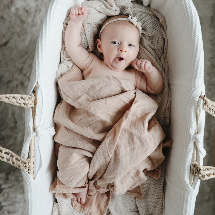 Napa Muslin Swaddle 120x120 cm - Mushie - Image 13