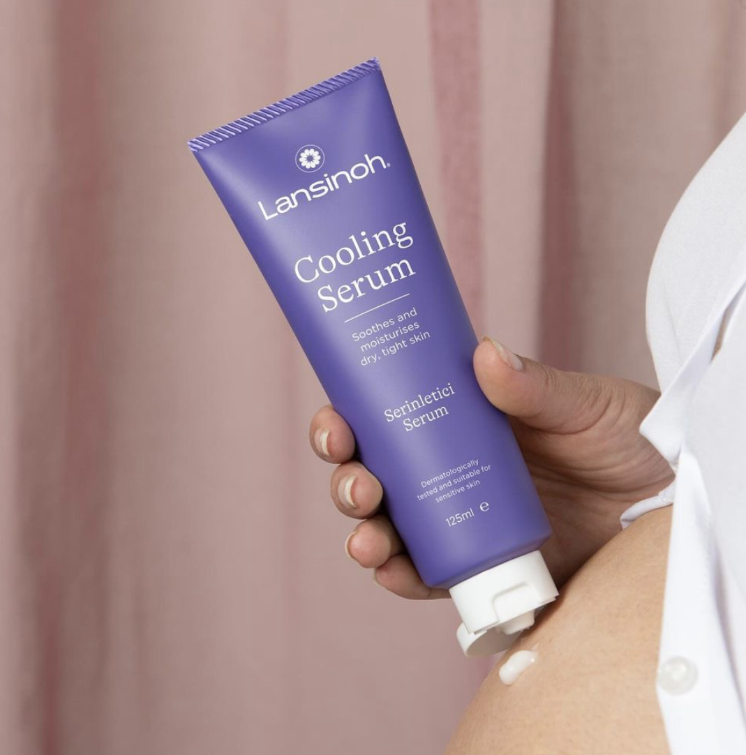 Serum freskues trupi per parandalimin e strijave Lansinoh