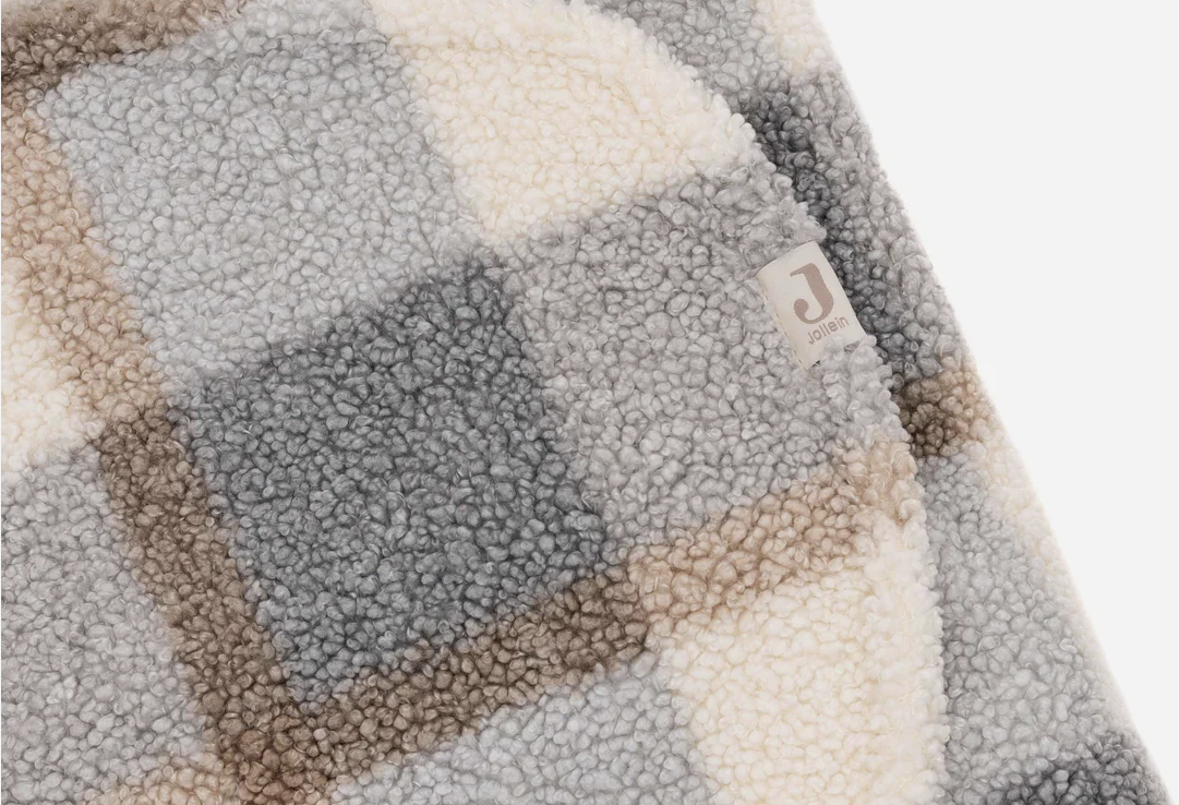Wrap Blanket Bunny Check - Boucle - Image 6