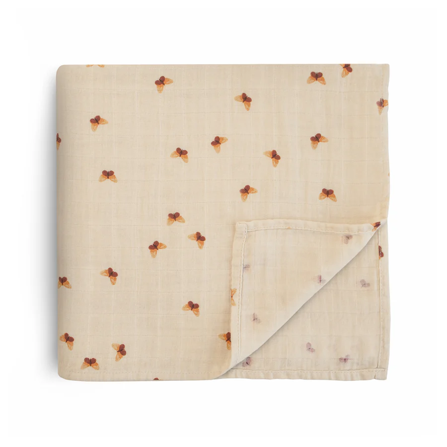 Napa Muslin Swaddle 120x120 cm - Mushie - Image 8