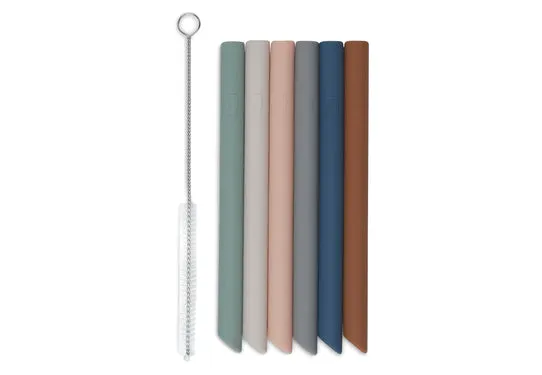 Jollein Straws Silicone Multicolour (6pack) - Image 5