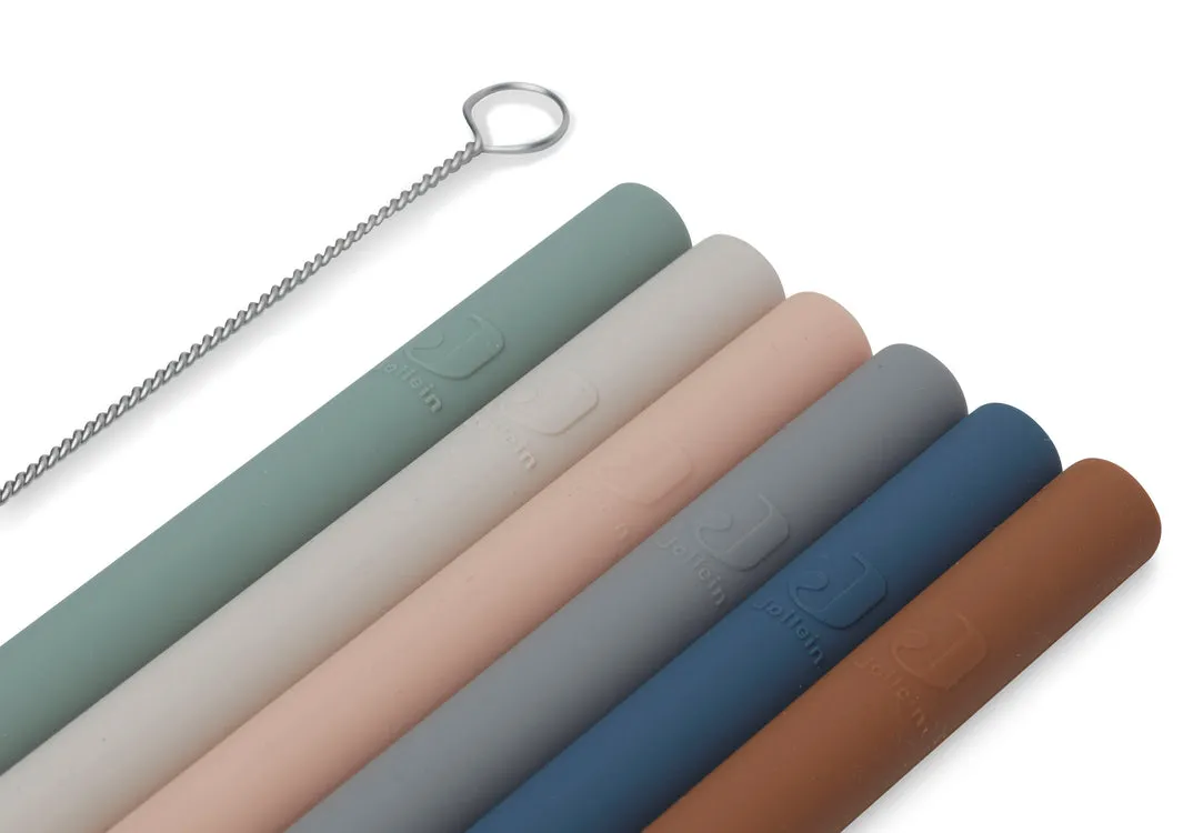 Jollein Straws Silicone Multicolour (6pack) - Image 4