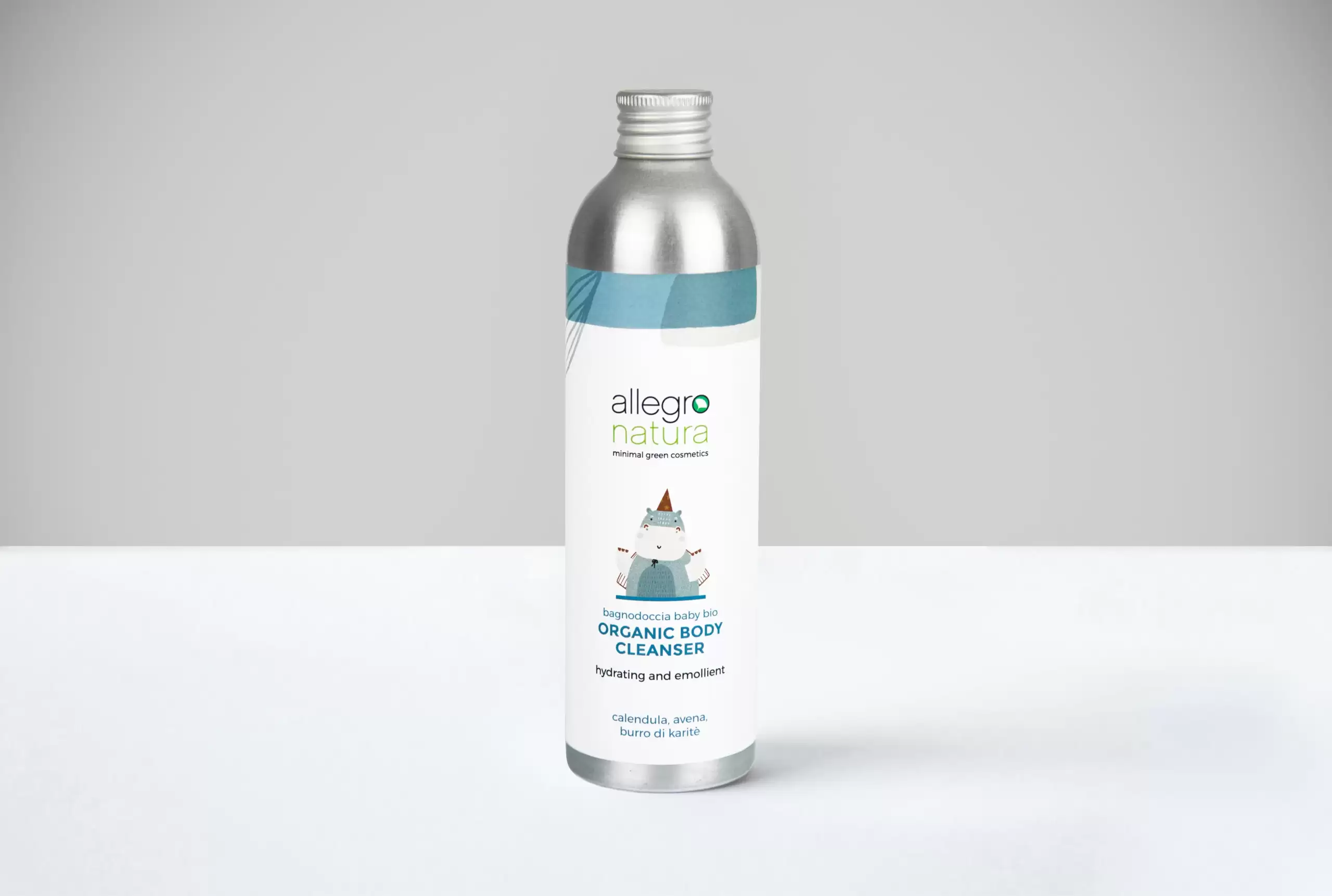 Shampo organike koke/ trupi Allegro Natura 200 ml.