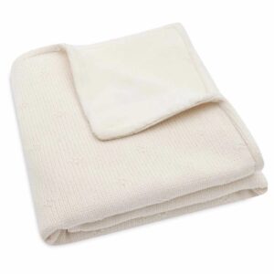 Batanije velvet Cosy Knit Ivory - Jollein
