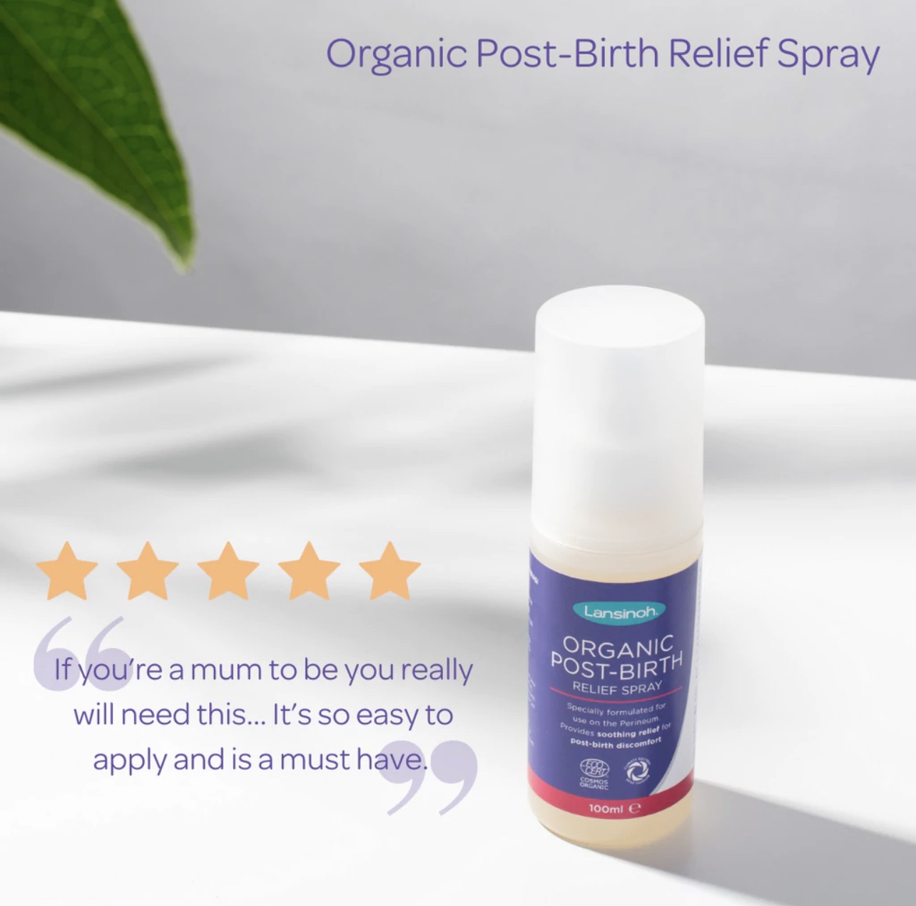 Spray Organik Lansinoh
