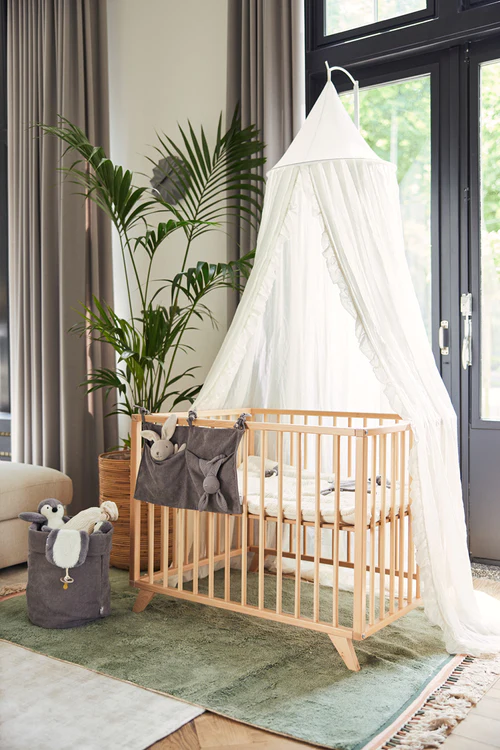 Jollein Mosquito Net Vintage Ruffle - Ivory - Image 3