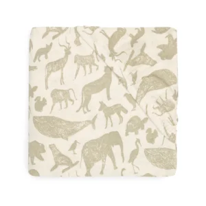 Çarçaf Animals Olive Green