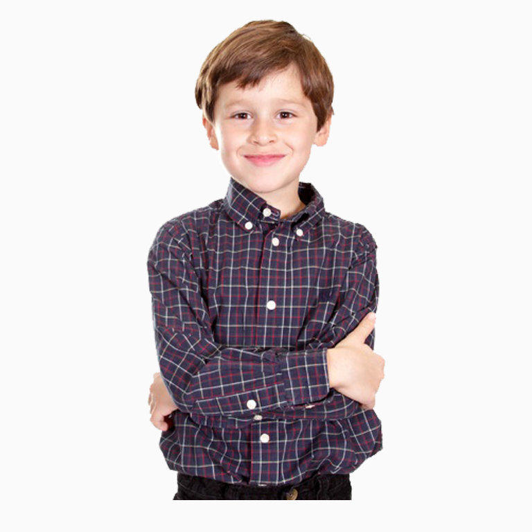 Kids Check Shirt