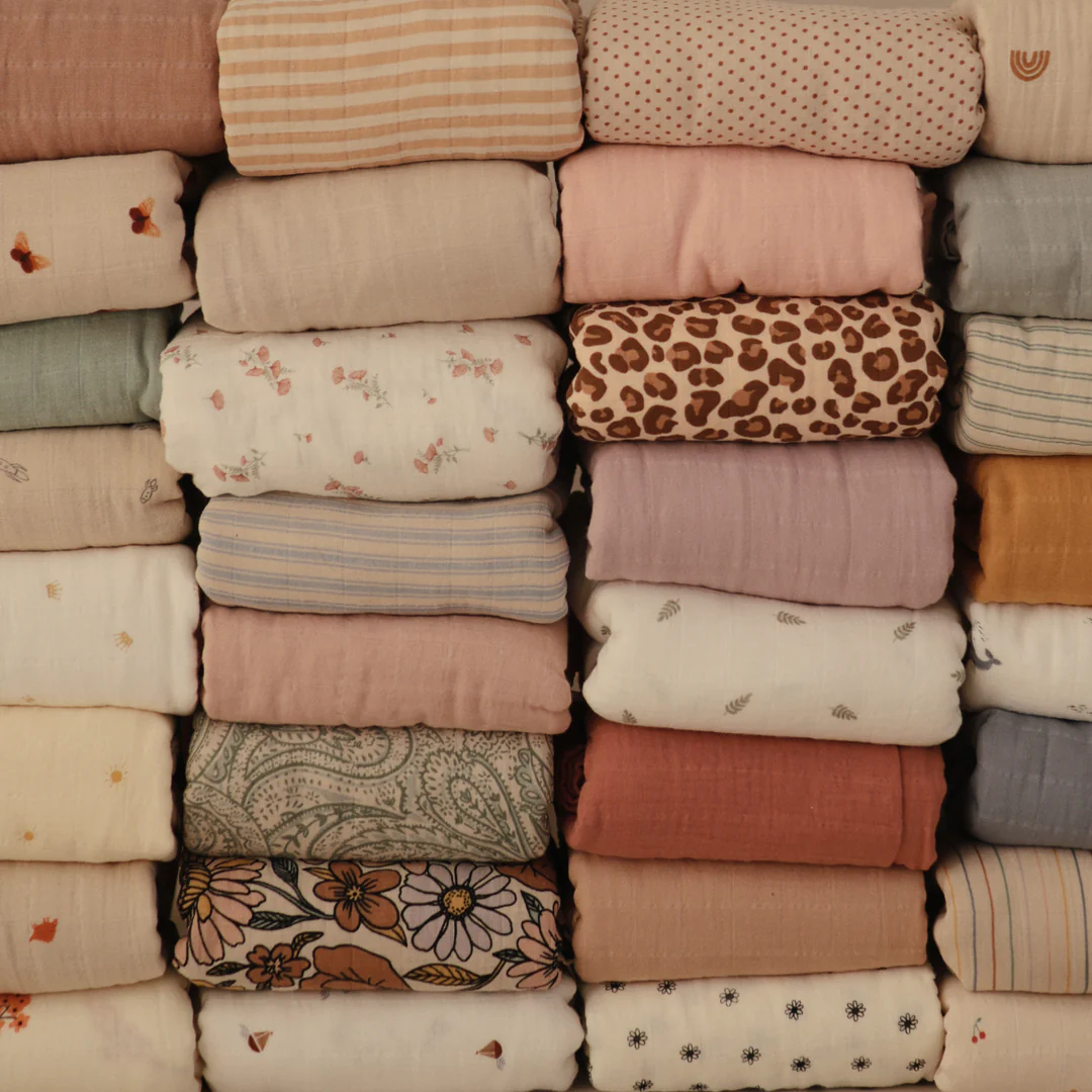 Napa Muslin Swaddle 120x120 cm - Mushie - Image 11