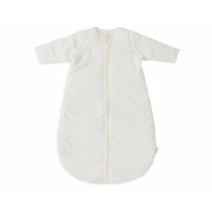 Thes gjumi New born me mëngë që hiqen Rib Ivory