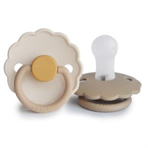 FRIGG Daisy Silicone 2-Pack Chamomile/Croissant 